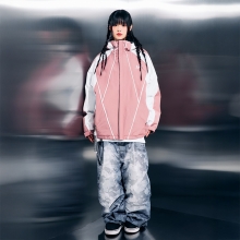 블렌트 스노우보드복 코디세트 #37 2526 블렌트 스노우보드복 자켓 리코 - 코랄 + 2526 블렌트 스노우보드복 팬츠 스테디 - 카모