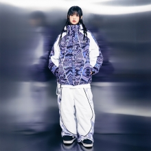 블렌트 스노우보드복 코디세트 #42 2526 블렌트 스노우보드복 자켓 리코 - 바이올렛 + 2526 블렌트 스노우보드복 팬츠 어비스 - 미스트