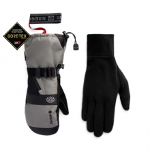 2627 686 육팔육 스노우보드 벙어리 장갑 고어텍스 스마티 건틀렛 미튼 - 차콜