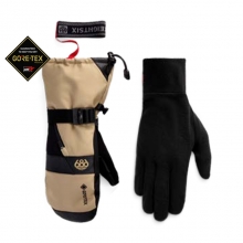 2627 686 육팔육 스노우보드 벙어리 장갑 고어텍스 스마티 건틀렛 미튼 - 카키
