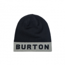 2627 버튼 스노우보드 비니 리싸이클드 빌보드 - 샤크스킨/트루 블랙 (233491102Q)