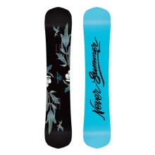 2627 네버썸머 여성용 스노우보드 캐스케이드 데크 - 142 145