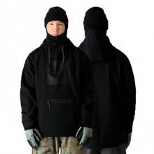 2627 686 육팔육 스노우보드복 방수 후드티 워터프루프 후디 - 블랙 (27M3WNCS110BLK)