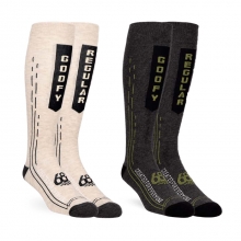 2627 686 육팔육 스노우보드 양말 메리노 밸런스 2개입 - 어쏘티드 (27M6WNSOC241AST)