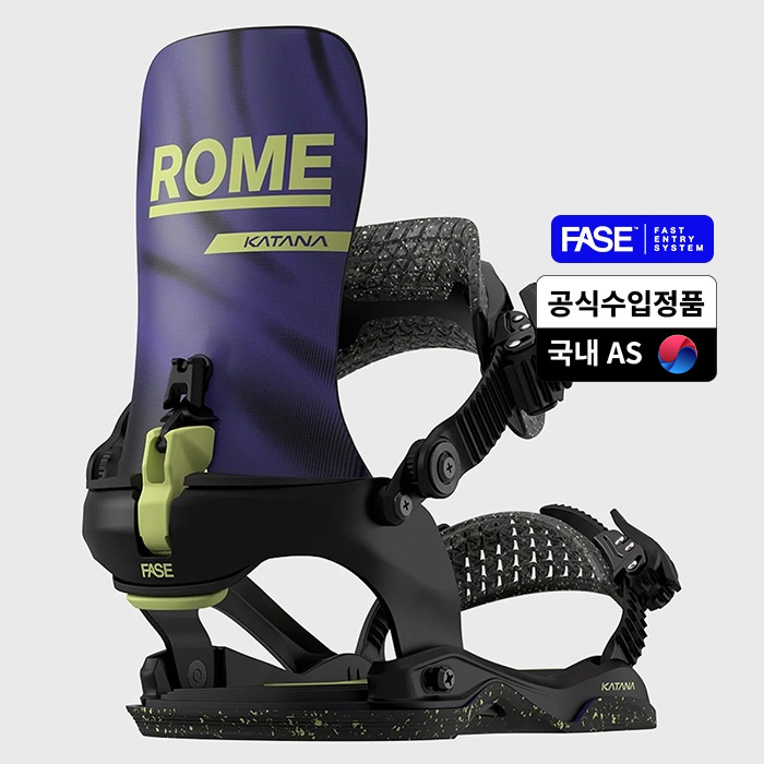 2627 롬 스노우보드 바인딩 카타나 AW 페이즈 - 팀 [RO.27.28.KATA.BU]