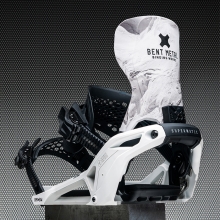 2627 벤트메탈 라이트닝 슈퍼매틱 스노우보드 바인딩 - 화이트