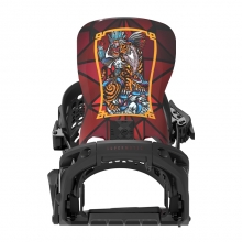 2627 벤트메탈 라이트닝 슈퍼매틱 스노우보드 바인딩 - 블랙레드