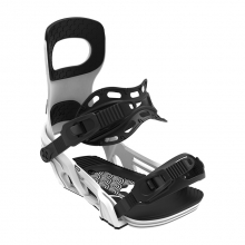 2627 벤트메탈 여성용 스노우보드 바인딩 빔 - 화이트