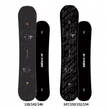 2627 노벰버 스노우보드 D4 데크 - 138 142 146 147 150 152 154