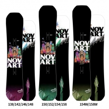 2627 노벰버 스노우보드 아티스테 데크 - 138 142 146 148 150 152 154 158 154W 158W