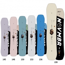 2627 노벰버 스노우보드 우루스 데크 - 145 148 150 153 156 159