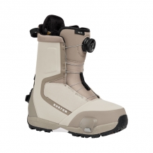 2627 버튼 스텝온 여성용 스노우보드 부츠 하이샷 (와이드) - 친칠라 그레이 (3030111E7M)