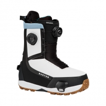2627 버튼 스텝온 여성용 스노우보드 부츠 하이샷 플러스 (와이드) - 블랙/화이트 (3078711A61)
