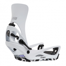 2627 버튼 스텝온 여성용 스노우보드 바인딩 렉사 X - 화이트 (3079410A50)