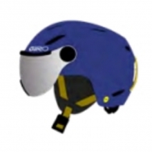 2627 지로 아동용 보드 스키 헬멧 바이저 버즈 밉스 - 매트 블루 쥬얼