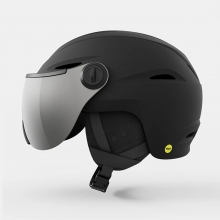 2627 지로 보드 스키 헬멧 바이저 뷰 밉스 아시안 핏 - 매트 블랙