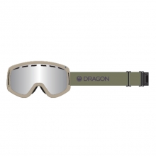 2627 드래곤 보드 스키 고글 D1 OTG 재팬 베이커 올리브 루마렌즈 - J.실버 이온 (26DRG183310)