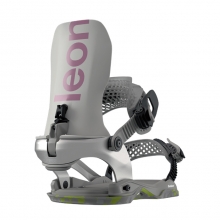 2627 바탈레온 여성용 스노우보드 바인딩 블라스터 AW 페이즈 - 메탈 그레이