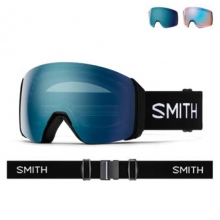 2627 스미스 보드 스키 고글 포디 맥 XL 블랙 - 크로마팝 선 블루 미러 + 보너스 : 크로마팝 스톰 블루 센서 미러