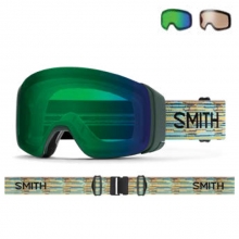 2627 스미스 보드 스키 고글 포디 맥 에메랄드 리뉴 업사이클 스크랩 - 크로마팝 애브리데이 그린 미러 + 보너스 : 크로마팝 스톰 앰버