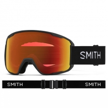 2627 스미스 보드 스키 고글 프리뷰 블랙 - 크로마팝 프로 변색 레드 미러