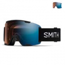 2627 스미스 보드 스키 고글 스태쉬 XL 블랙 - 크로마팝 프로 변색 블루 미러