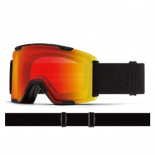 2627 스미스 보드 스키 고글 스태쉬 XL 블랙아웃 - 크로마팝 프로 변색 레드 미러