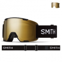 2627 스미스 보드 스키 고글 스태쉬 XL 블랙 - 크로마팝 선 블랙 골드 미러