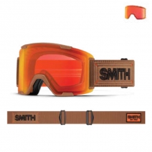 2627 스미스 보드 스키 고글 스태쉬 XL 카멜 웜 스틸 - 크로마팝 애브리데이 레드 미러