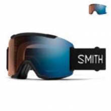 2627 스미스 보드 스키 고글 스쿼드 블랙 - 크로마팝 프로 변색 블루 미러