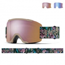 2627 스미스 보드 스키 고글 스쿼드 아이리스 팜 AC - 크로마팝 애브리데이 로즈 골드 미러 + 보너스 : 크로마팝 스톰 블루 센서 미러
