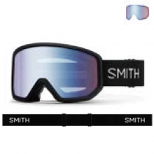2627 스미스 보드 스키 고글 트랜스퍼 블랙 - 블루 센서 미러
