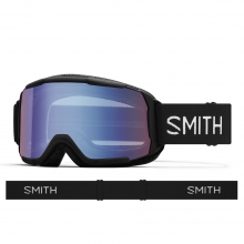 2627 스미스 청소년용 보드 스키 고글 데어데블 주니어 블랙 - 블루 센서 미러