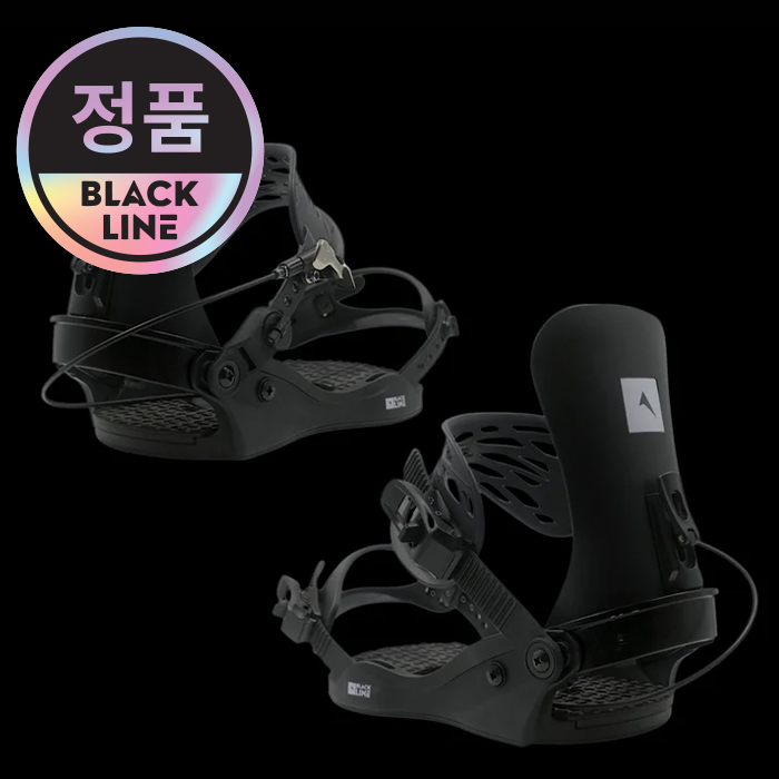 2627 블랙라인 스노우보드 바인딩 - 블랙