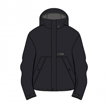 2627 볼컴 스노우보드복 자켓 더블 인슐레이티드 - 블랙 G0452653BLK