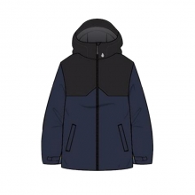 2627 볼컴 청소년용 스노우보드복 자켓 유스 스톤.91 인슐레이티드 - 블루 I0452651BLU