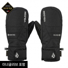 2627 볼컴 스노우보드 벙어리 장갑 스테이 드라이 고어텍스 미튼 - 블랙 J6852654BLK