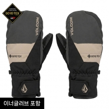 2627 볼컴 스노우보드 벙어리 장갑 스테이 드라이 고어텍스 미튼 - 다크 그레이 J6852654DGY