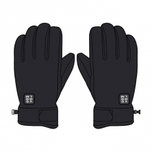 2627 볼컴 스노우보드 장갑 V.Co 크레일 글러브 - 블랙 J6852655BLK