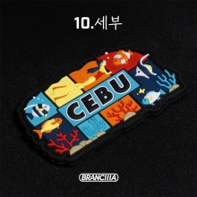 브랑키아 프리다이빙 스노클링 핀가방 블랙타이탄 롤러백 커스텀 패치