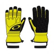 2627 오클리 스노우보드 장갑 래퍼 글러브 - 네온 옐로우 (FOS902284-564)