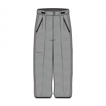 2627 오클리 스노우보드복 팬츠 에어룸 쉘 - 시멘트 멜란지 (FOA408638-2AL)