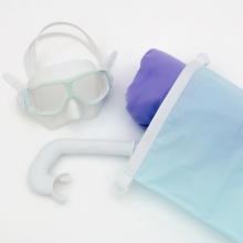 디플리 프리다이빙 스노클링 물놀이 세트 [마스크 스노클 판초 드라이백]