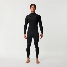 립컬 남성용 웻슈트 다운패트롤 3/2미리 체스트집 - 블랙 (F 16RMFS0090)