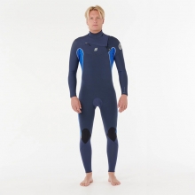 립컬 남성용 웻슈트 다운패트롤 3/2미리 체스트집 - 와일드 베리 (F 16RMFS2140)