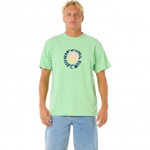 립컬 남성용 티셔츠 반팔티 로 에너지 비젼 - 네온 그린 (0OGMTE9203)