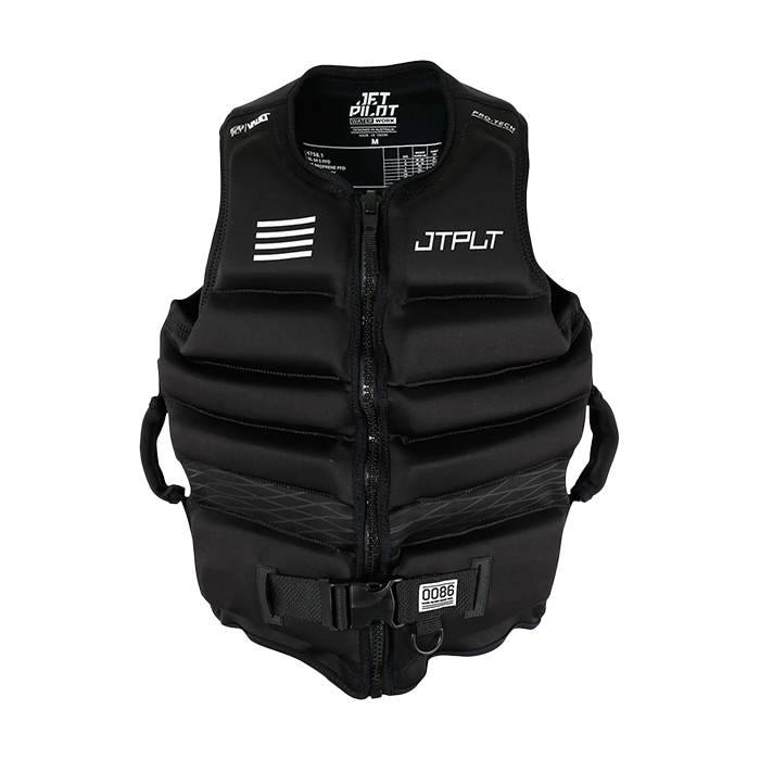 2026 젯파일럿 남성용 구명조끼 볼트 하이퍼플렉스 베스트 제트스키용 - 블랙