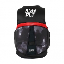 2026 젯파일럿 남성용 구명조끼 360 하이퍼플렉스 베스트 제트스키용 - 블랙/화이트 JA24220D-BLK/WHT