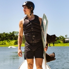 2026 젯파일럿 남성용 웨이크베스트 프리라이드 네오프렌 - 블랙