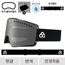 2627 로그 보드 스키 고글 클라이맥스 오리지널 APX 블랙 - 실버 편광+변색 (652 Climax)